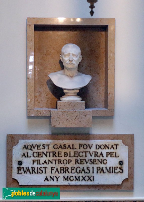 Reus - Casal dels Marquesos de Tamarit (Centre de Lectura) (Foto: Albert Esteves, 2024) Reus - Casal dels Marquesos de Tamarit (Centre de Lectura)