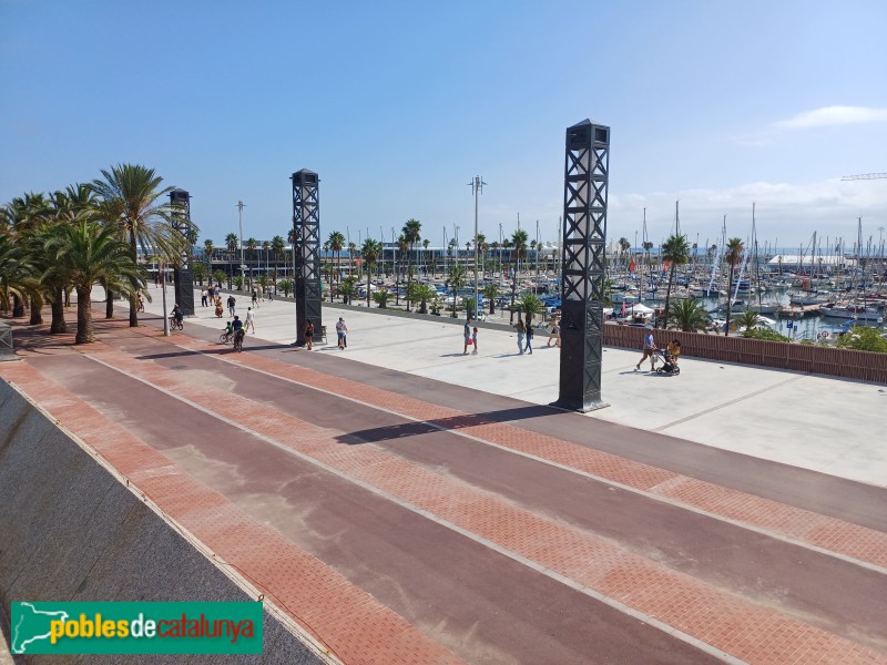 Barcelona - Passeig Marítim (Foto: Sergi Suárez, 2024) Barcelona - Passeig Marítim