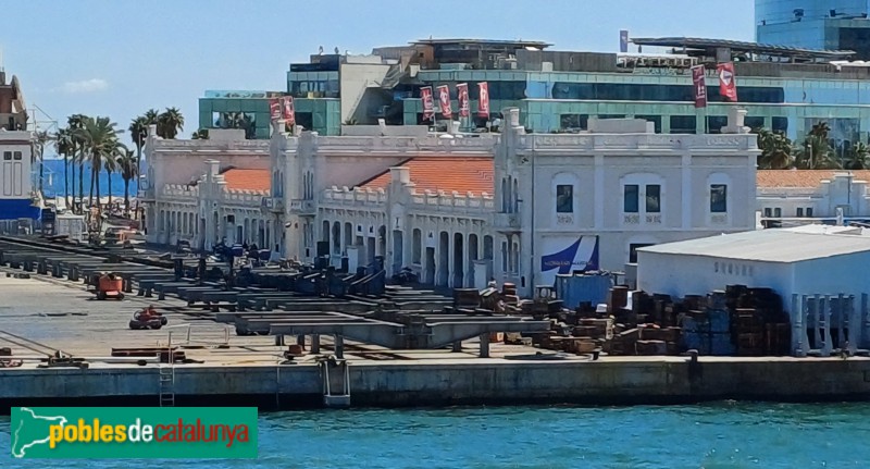 Rafals del Moll de Llevant (Foto: Sergi Suárez, 2024) Rafals del Moll de Llevant