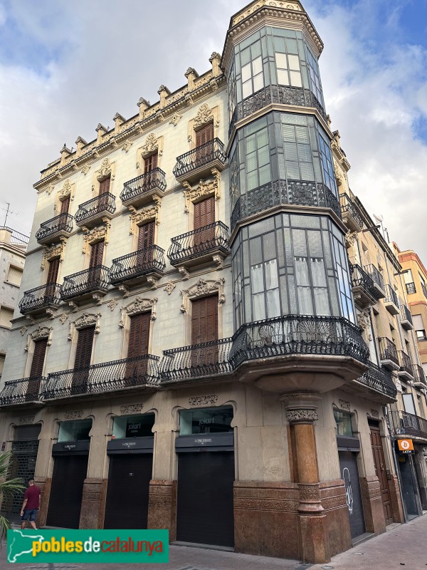 Reus - Casa Munné (Casa Abelló) (Foto: Albert Esteves, 2024) Reus - Casa Munné (Casa Abelló)