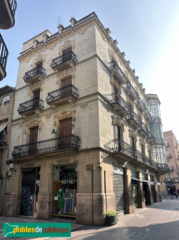 Reus - Casa Munné (Casa Abelló) (Foto: Albert Esteves, 2024) Reus - Casa Munné (Casa Abelló)