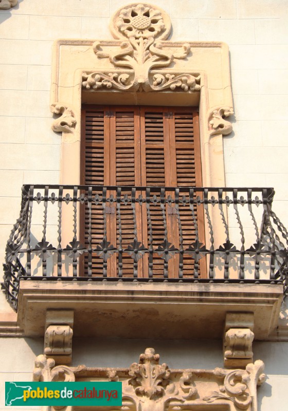 Reus - Casa Munné (Casa Abelló) (Foto: Albert Esteves, 2024) Reus - Casa Munné (Casa Abelló)