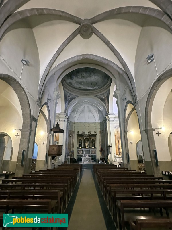 Santa Coloma de Farners - Església de Santa Coloma (Foto: Albert Esteves, 2024) Santa Coloma de Farners - Església de Santa Coloma