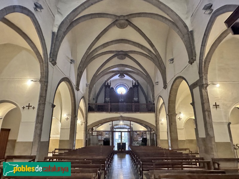 Santa Coloma de Farners - Església de Santa Coloma (Foto: Albert Esteves, 2024) Santa Coloma de Farners - Església de Santa Coloma