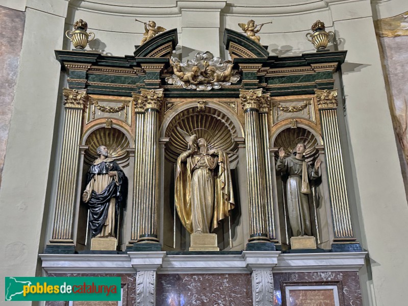 Santa Coloma de Farners - Església de Santa Coloma (Foto: Albert Esteves, 2024) Santa Coloma de Farners - Església de Santa Coloma