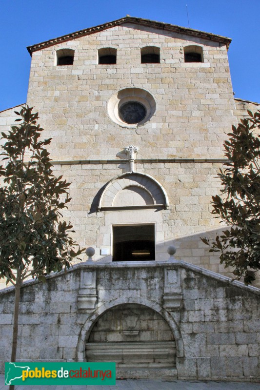 Santa Coloma de Farners - Església de Santa Coloma (Foto: Albert Esteves, 2011) Santa Coloma de Farners - Església de Santa Coloma