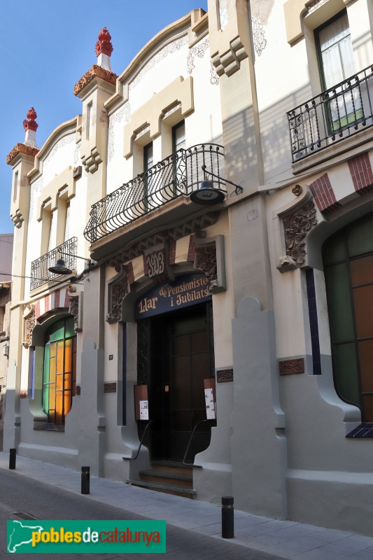 Santa Coloma de Farners - Antic Casino (Foto: Albert Esteves, 2024) Santa Coloma de Farners - Antic Casino