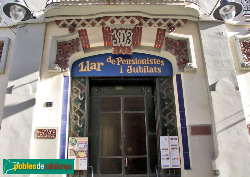 Santa Coloma de Farners - Antic Casino (Foto: Albert Esteves, 2011) Santa Coloma de Farners - Antic Casino