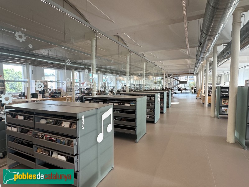 Molins de Rei - Fàbrica del Molí (Biblioteca Pau Vila) (Foto: Albert Esteves, 2024) Molins de Rei - Fàbrica del Molí (Biblioteca Pau Vila)