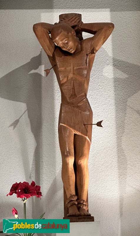 Santa Coloma de Farners - Església de Sant Sebastià (Foto: Albert Esteves, 2024) Santa Coloma de Farners - Església de Sant Sebastià