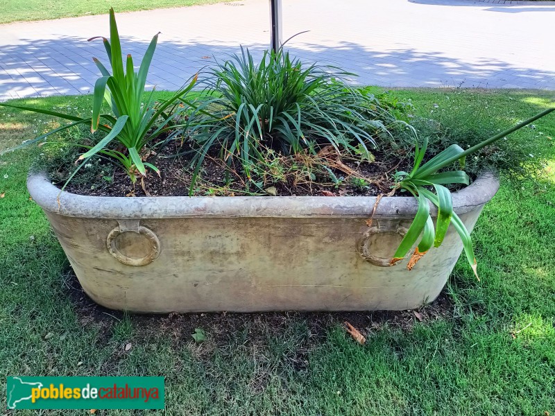 Santa Coloma de Farners - Balneari Termes Orion. Antiga banyera (Foto: Anna Corcoll, 2024) Santa Coloma de Farners - Balneari Termes Orion. Antiga banyera