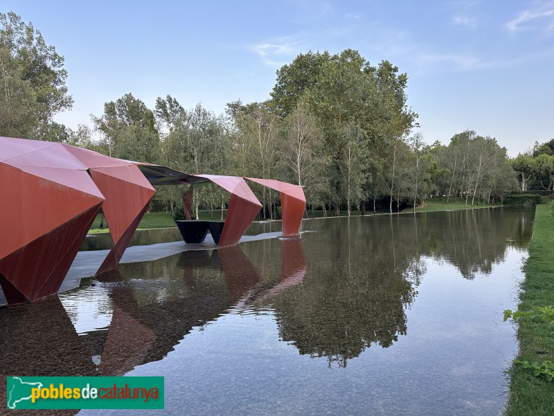 Santa Coloma de Farners - Balneari Termes Orion. Lotus Blau (Foto: Albert Esteves, 2024) Santa Coloma de Farners - Balneari Termes Orion. Lotus Blau