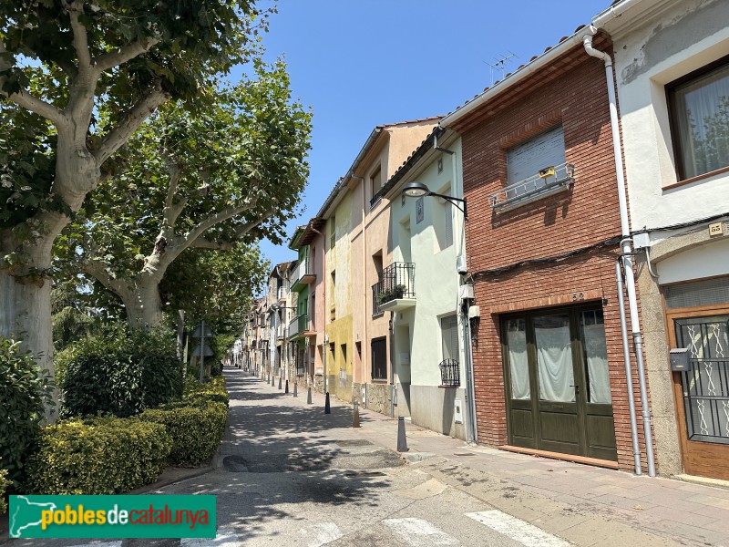 Arbúcies - Carrer de la Pietat (Foto: Albert Esteves, 2024) Arbúcies - Carrer de la Pietat