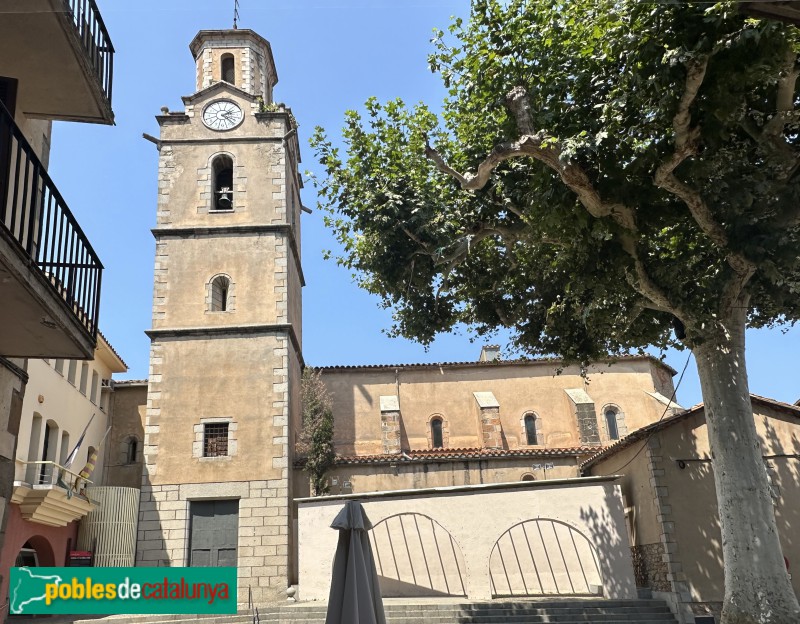 Arbúcies - Església de Sant Quirze (Foto: Albert Esteves, 2024) Arbúcies - Església de Sant Quirze