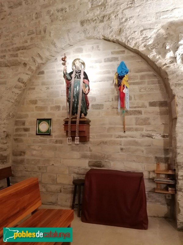 Talavera - Sant Jaume de Pallerols. Interior (Foto: Victoria Iturbe, 2024) Talavera - Sant Jaume de Pallerols. Interior