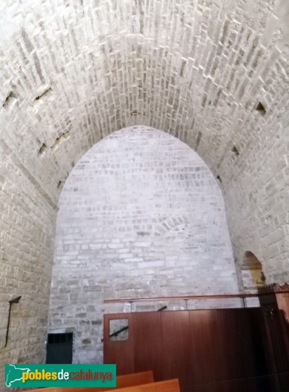 Talavera - Sant Jaume de Pallerols. Interior (Foto: Victoria Iturbe, 2024) Talavera - Sant Jaume de Pallerols. Interior