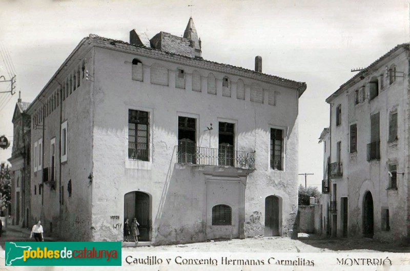 Montbrió del Camp - Cal Blai. Postal antiga Montbrió del Camp - Cal Blai. Postal antiga