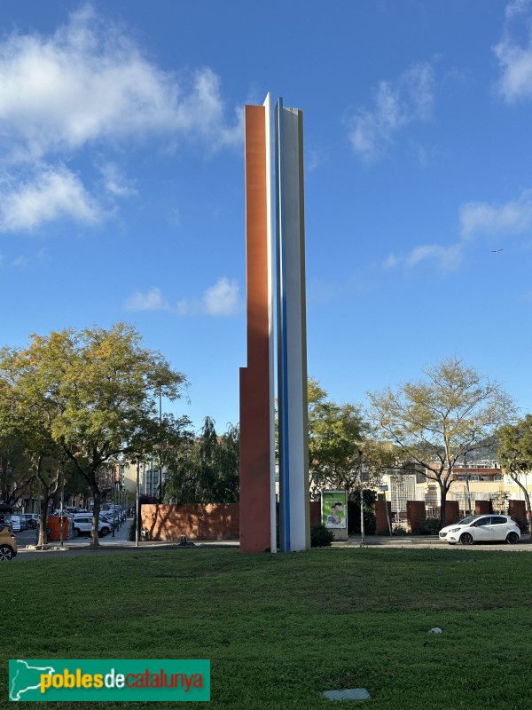 Sant Boi de Llobregat - Escultura <i>Confluències</i>