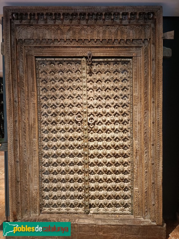 Col·lecció Jordi Clos - Porta d'entrada al palau indi de Rajastán. Segle XVIII