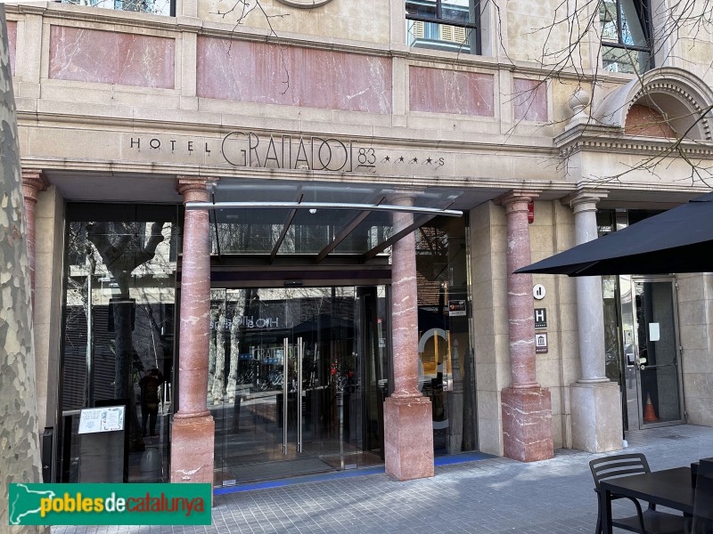 Barcelona - Enric Granados, 83 (Foto: Albert Esteves, 2023) Barcelona - Enric Granados, 83