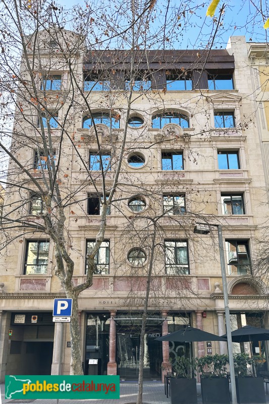 Barcelona - Enric Granados, 83 (Foto: Albert Esteves, 2023) Barcelona - Enric Granados, 83