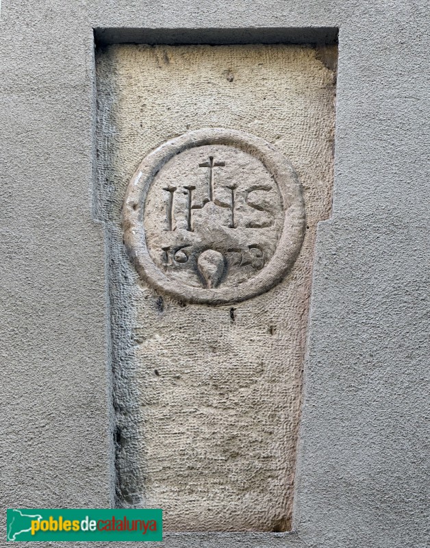 Les Borges del Camp - Portal 1623 (Foto: Albert Esteves, 2024) Les Borges del Camp - Portal 1623