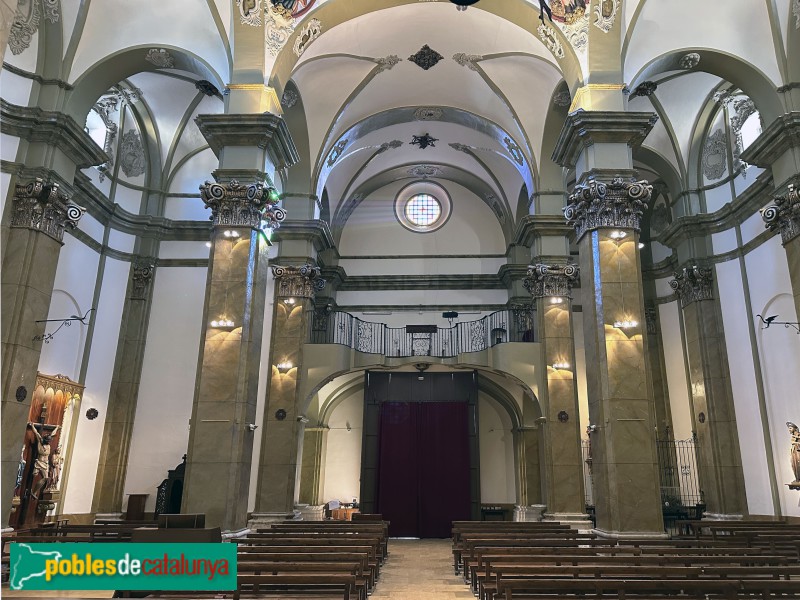 Les Borges del Camp - Església de l'Assumpció de Santa Maria (Foto: Albert Esteves, 2024) Les Borges del Camp - Església de l'Assumpció de Santa Maria