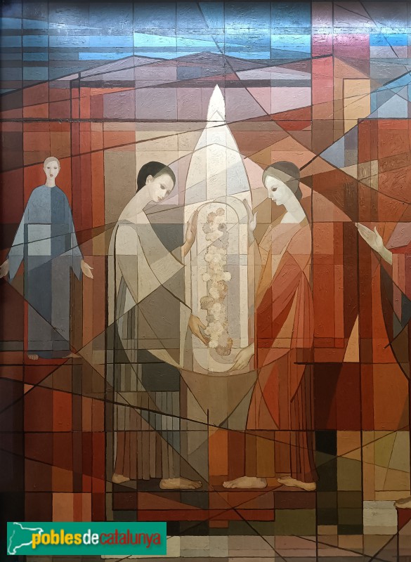 Barcelona - Mural Pau Claris, 162-164