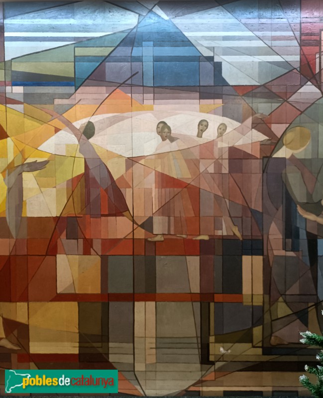 Barcelona - Mural Pau Claris, 162-164