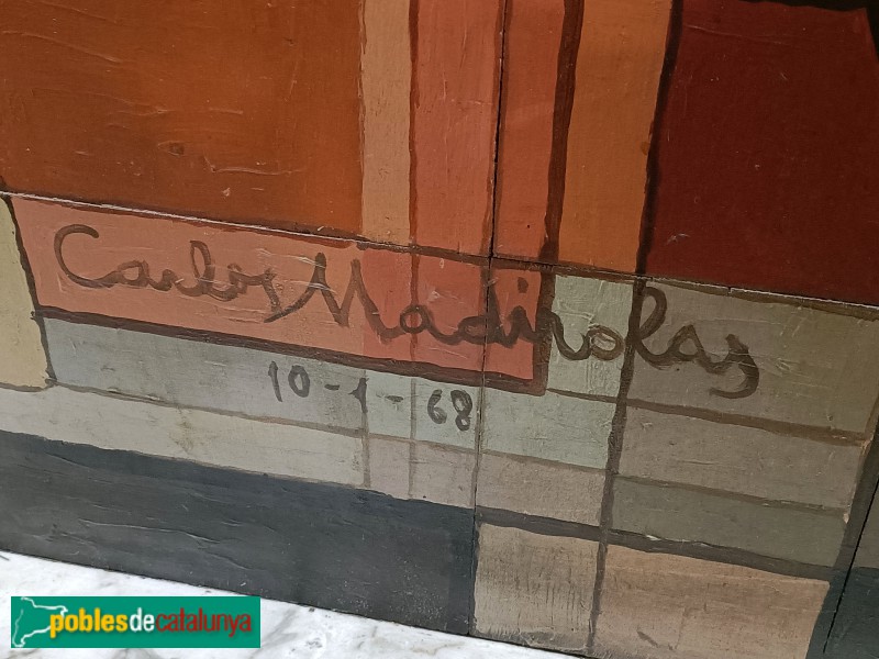 Barcelona - Mural Pau Claris, 162-164