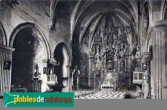 Cassà de la Selva - Església de Sant Martí. Postal antiga Cassà de la Selva - Església de Sant Martí. Postal antiga