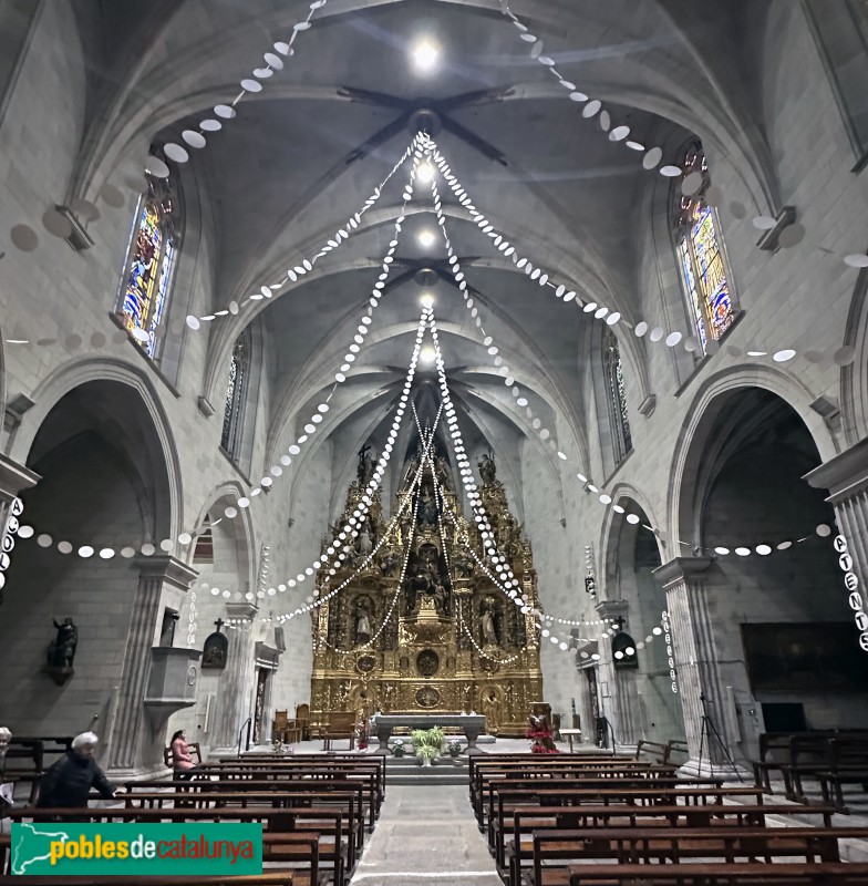 Cassà de la Selva - Església de Sant Martí (Foto: Albert Esteves, 2025) Cassà de la Selva - Església de Sant Martí