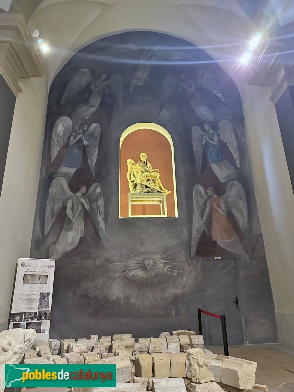 Cassà de la Selva - Església de Sant Martí. Capella dels Dolors (Foto: Albert Esteves, 2025) Cassà de la Selva - Església de Sant Martí. Capella dels Dolors