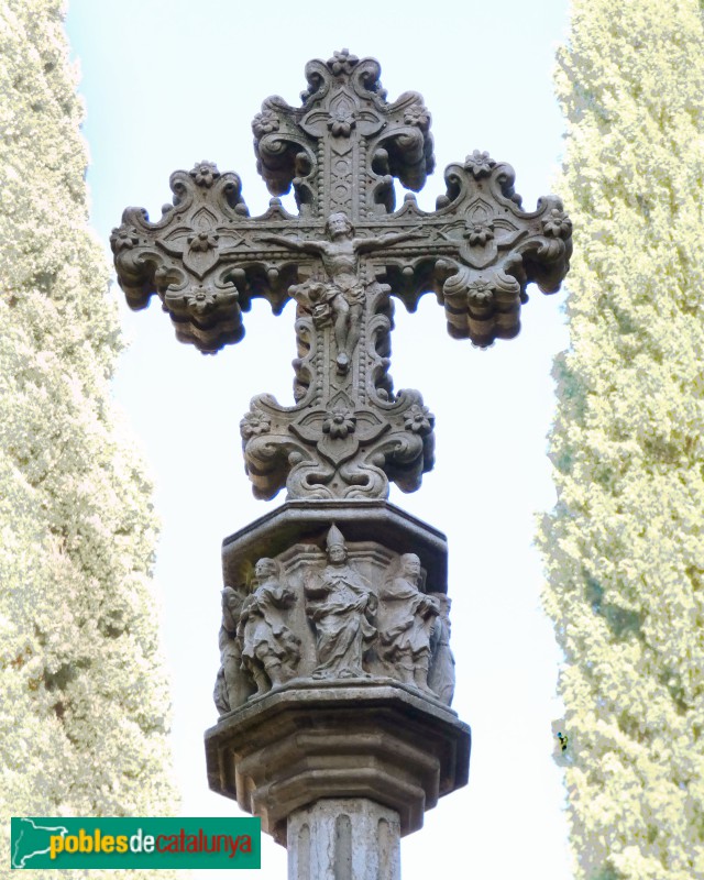 Girona - Cementiri. Creu Bonica (Foto: Albert Esteves, 2024) Girona - Cementiri. Creu Bonica