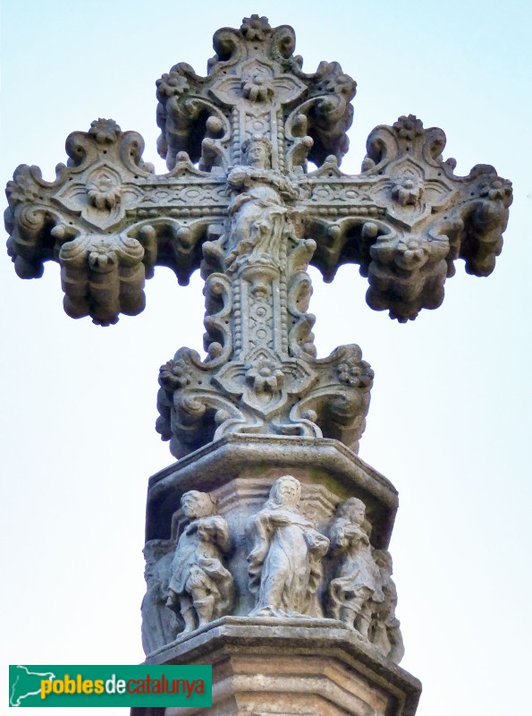 Girona - Cementiri. Creu Bonica (Foto: Albert Esteves, 2024) Girona - Cementiri. Creu Bonica