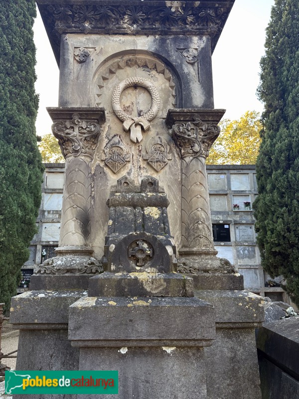 Girona - Cementiri. Panteó Dolors de Foxà