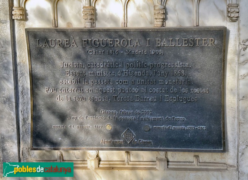 Girona - Cementiri. Panteó Bosch Moré