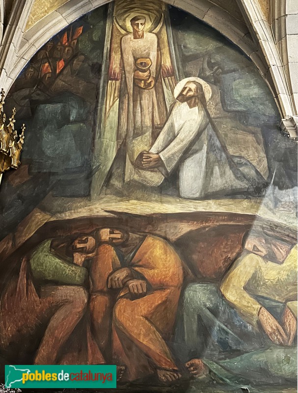 Llagostera - Església de Sant Feliu. Capella del Sagrat Cor