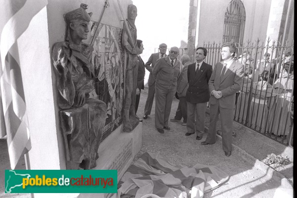 Llagostera - Inauguració del monument a Jaume I