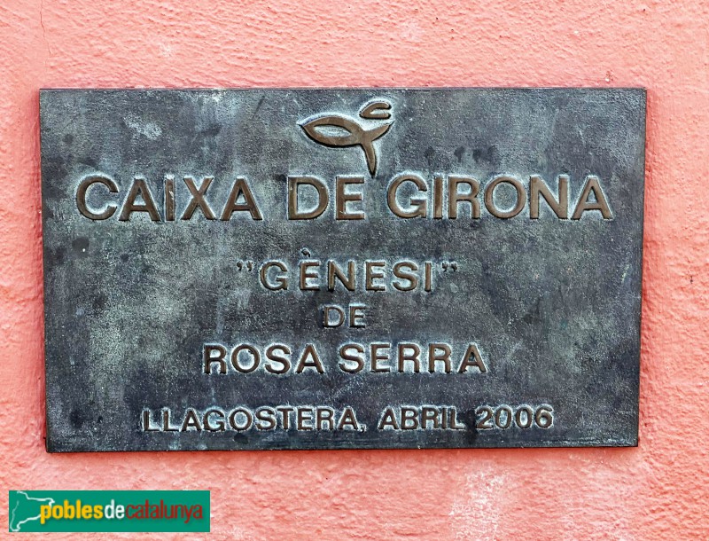 Llagostera - Escultura <i>Gènesi</i>