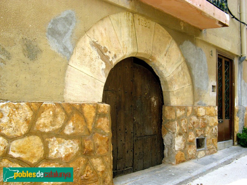 La Pobla de Montornès - Portal del nNucli antic (Foto: Albert Esteves, 2025) La Pobla de Montornès - Portal del nNucli antic