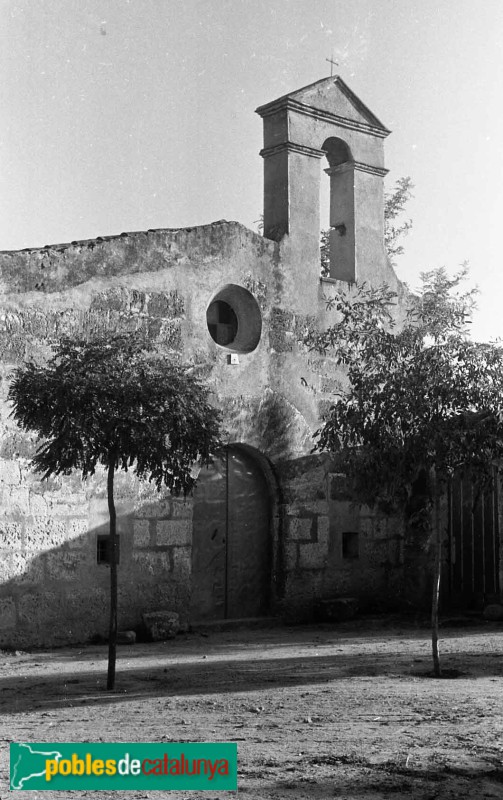 Cambrils - Santa Maria del Mas d'en Bosch (Foto: Montserrat Vidal-Barraquer, 1957) Cambrils - Santa Maria del Mas d'en Bosch