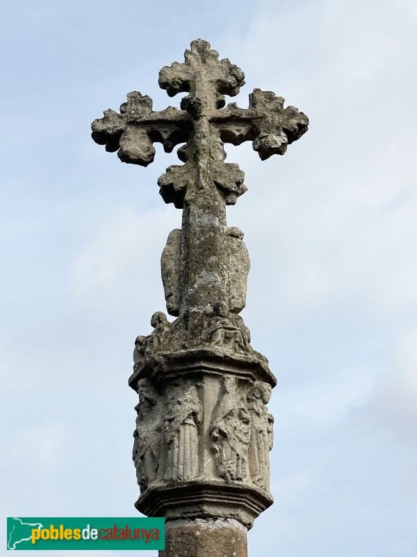 Cervelló - Creu de terme de Santa Maria