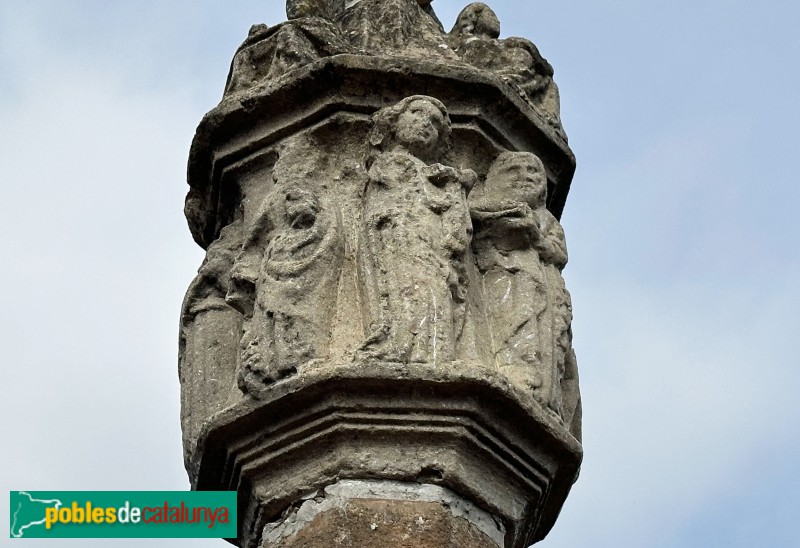 Cervelló - Creu de terme de Santa Maria