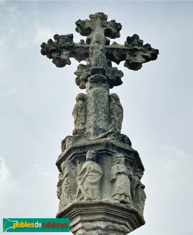 Cervelló - Creu de terme de Santa Maria