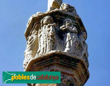 Cervelló - Creu de terme de Santa Maria