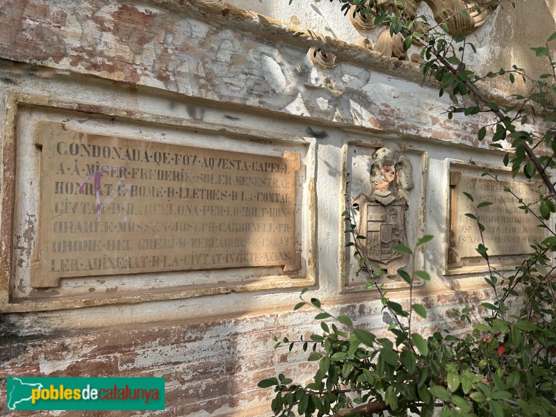 Cervelló - Can Pitarra. Capella (Foto: Albert Esteves, 2025) Cervelló - Can Pitarra. Capella