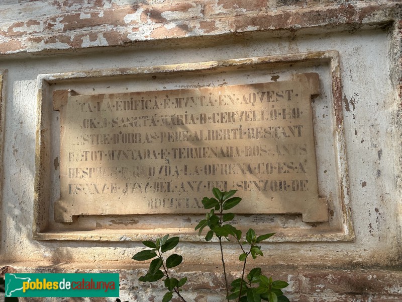 Cervelló - Can Pitarra. Capella (Foto: Albert Esteves, 2025) Cervelló - Can Pitarra. Capella