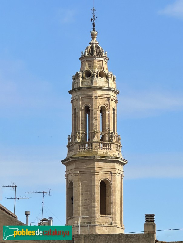 Alforja - Església de Sant Miquel. Campanar