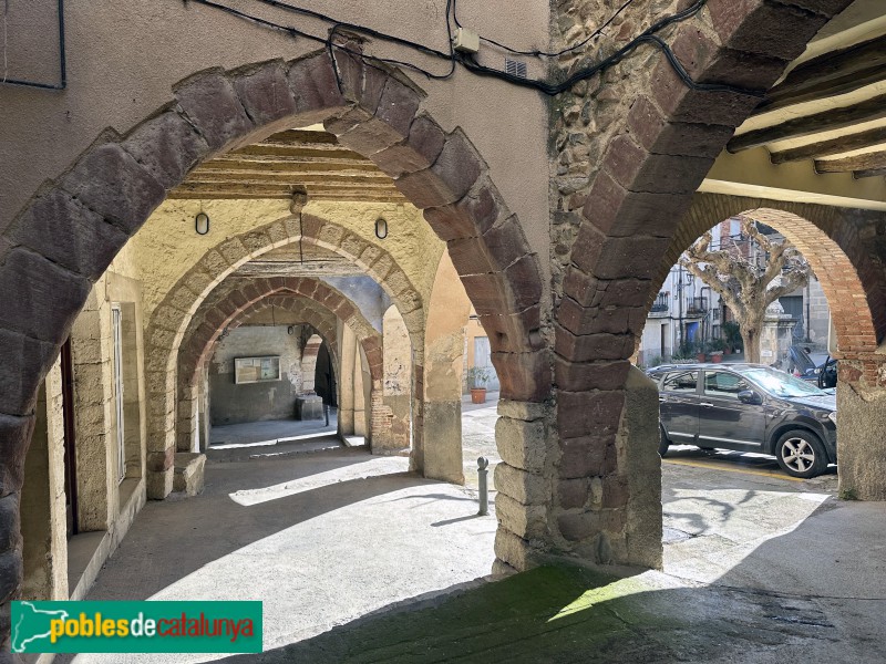 Alforja - Porxos de la plaça Mercadal